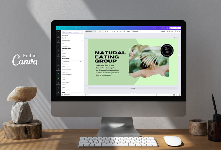 Ladystrategist Facebook Group Banner Pistachio Canva Templates instagram canva templates social media templates etsy free canva templates