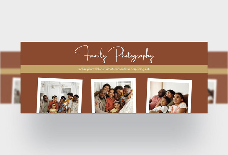 Ladystrategist Family Facebook Cover for Photographers Editable Canva Template instagram canva templates social media templates etsy free canva templates