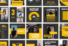 Ladystrategist FITNESS POWER - 97 Done-for-You Fitness Instagram Posts - Fully Editable Canva Templates instagram canva templates social media templates etsy free canva templates