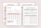 Ladystrategist Form and Data Plan Printable + Editable Canva Planner Template instagram canva templates social media templates etsy free canva templates