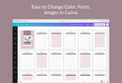 Ladystrategist Garden Planner Canva Template instagram canva templates social media templates etsy free canva templates