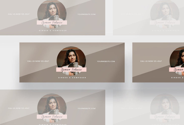 Ladystrategist Gianna Facebook Cover Canva Template instagram canva templates social media templates etsy free canva templates