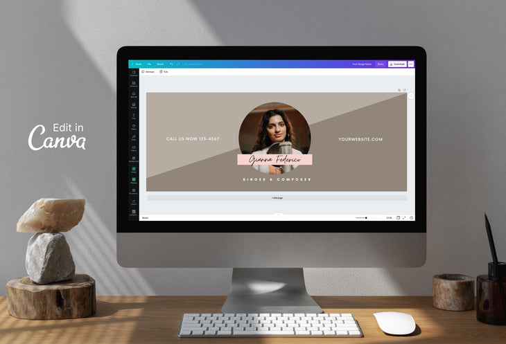 Ladystrategist Gianna Facebook Cover Canva Template instagram canva templates social media templates etsy free canva templates