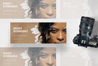 Ladystrategist Highly Fashionable Studio Facebook Cover for Photographers Editable Canva Template instagram canva templates social media templates etsy free canva templates