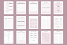 Ladystrategist Household Management Planner Canva Template instagram canva templates social media templates etsy free canva templates