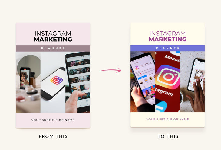 Ladystrategist Instagram Planner Canva Template instagram canva templates social media templates etsy free canva templates