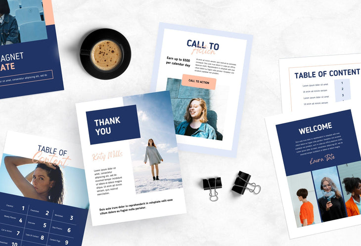 Ladystrategist Isabella Lead Magnet Editable Canva Template instagram canva templates social media templates etsy free canva templates