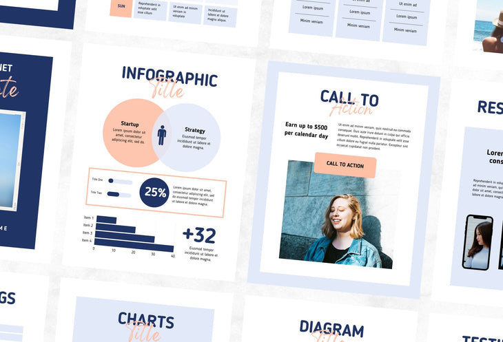 Ladystrategist Isabella Lead Magnet Editable Canva Template instagram canva templates social media templates etsy free canva templates