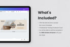 Ladystrategist Isla Facebook Cover Canva Template instagram canva templates social media templates etsy free canva templates