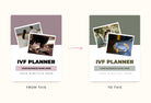 Ladystrategist IVF Planner Canva Template instagram canva templates social media templates etsy free canva templates