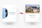 Ladystrategist Lily Real Estate 6-Page Carousel Canva Template instagram canva templates social media templates etsy free canva templates