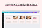 Ladystrategist Lovely Carousel Instagram Engagement Booster Canva Template instagram canva templates social media templates etsy free canva templates