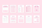Ladystrategist Manifestation Dream Life Book Canva Template Printable and Editable instagram canva templates social media templates etsy free canva templates