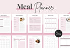 Ladystrategist Meal Planner Printable and Editable Canva Template instagram canva templates social media templates etsy free canva templates