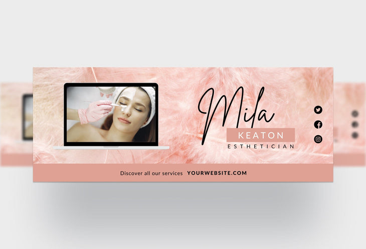 Ladystrategist Mila Facebook Cover Canva Template instagram canva templates social media templates etsy free canva templates