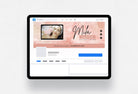 Ladystrategist Mila Facebook Cover Canva Template instagram canva templates social media templates etsy free canva templates
