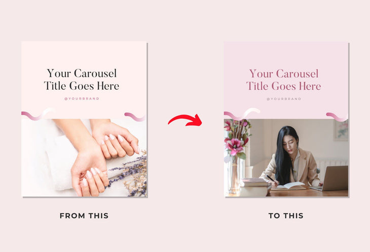Ladystrategist Modern Carousel Instagram Engagement Booster Canva Template instagram canva templates social media templates etsy free canva templates