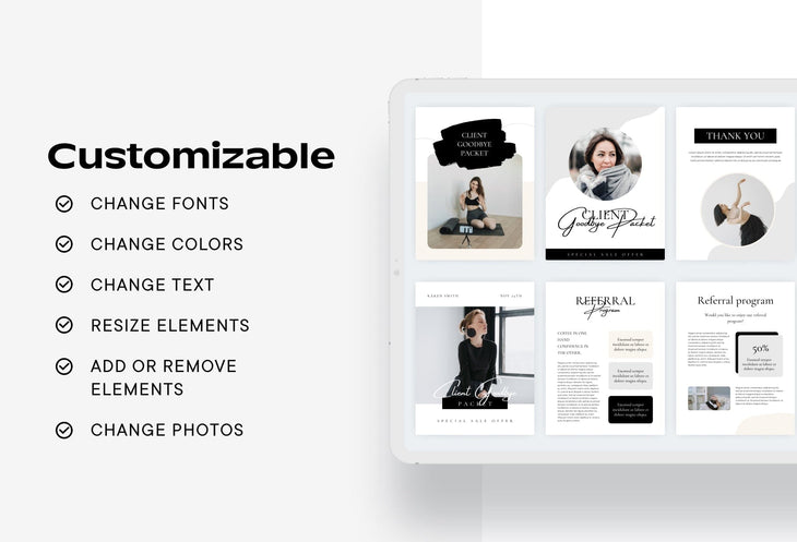 Ladystrategist Modern Service Providers Bundle instagram canva templates social media templates etsy free canva templates