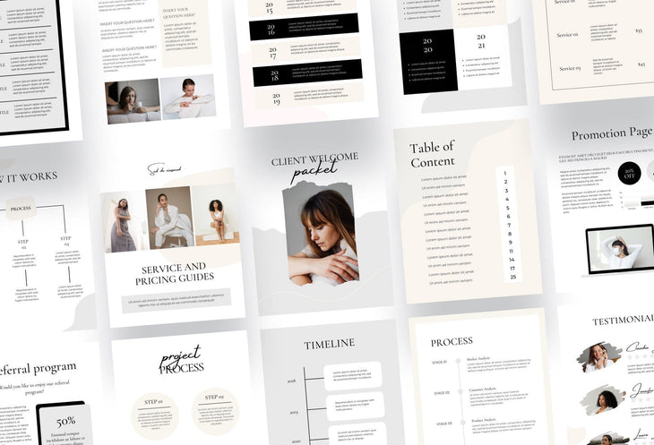 Ladystrategist Modern Service Providers Bundle instagram canva templates social media templates etsy free canva templates
