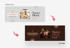 Ladystrategist Nancy Facebook Cover Canva Template instagram canva templates social media templates etsy free canva templates