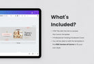 Ladystrategist Nancy Facebook Cover Canva Template instagram canva templates social media templates etsy free canva templates