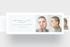 Ladystrategist Natural Light Facebook Cover for Photographers Editable Canva Template instagram canva templates social media templates etsy free canva templates