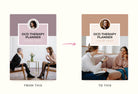 Ladystrategist OCD Therapy Planner Canva Template for Coaches instagram canva templates social media templates etsy free canva templates