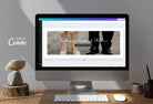 Ladystrategist Picture Perfect Studio Facebook Cover for Photographers Editable Canva Template instagram canva templates social media templates etsy free canva templates