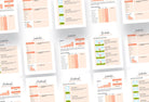 Ladystrategist Printable and Editable Social Media Audit Planner Canva Template instagram canva templates social media templates etsy free canva templates