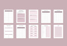 Ladystrategist PTSD Therapy Planner Canva Template for Coaches instagram canva templates social media templates etsy free canva templates