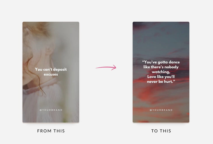 Ladystrategist Reel Quotes Canva Templates Bundle instagram canva templates social media templates etsy free canva templates