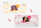 Ladystrategist Sage Facebook Cover Canva Template instagram canva templates social media templates etsy free canva templates