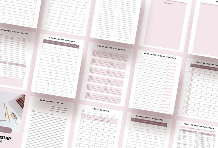 Ladystrategist Scholarship Planner Canva Template instagram canva templates social media templates etsy free canva templates