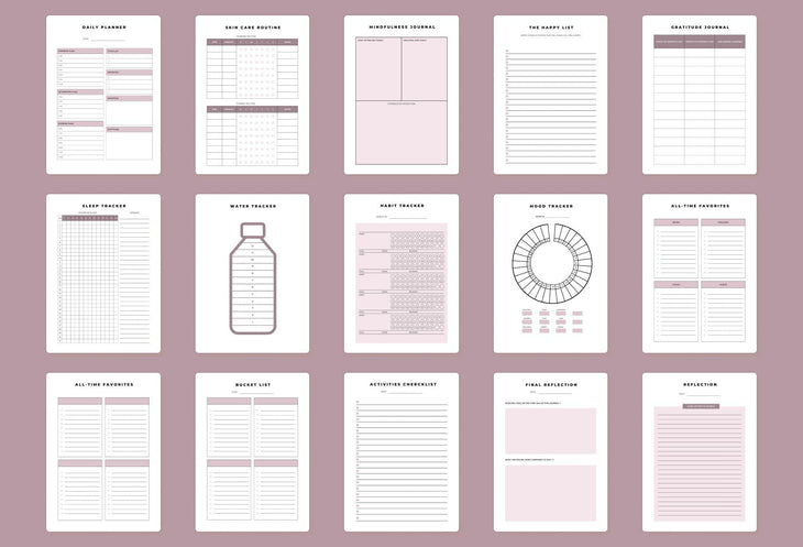 Ladystrategist Self Confidence Planner Canva Template instagram canva templates social media templates etsy free canva templates