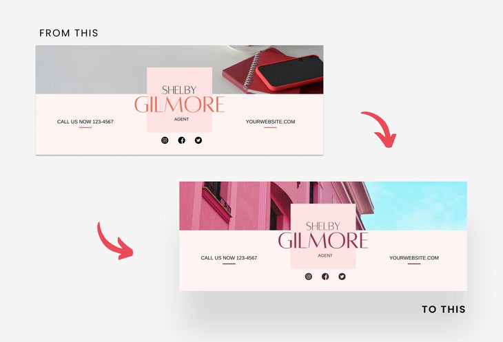 Ladystrategist Shelby Facebook Cover Canva Template instagram canva templates social media templates etsy free canva templates