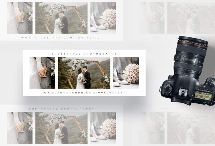 Ladystrategist ShutterBug Facebook Cover for Photographers - Editable Canva Template instagram canva templates social media templates etsy free canva templates