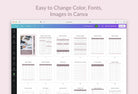 Ladystrategist Student Finance Canva Template instagram canva templates social media templates etsy free canva templates