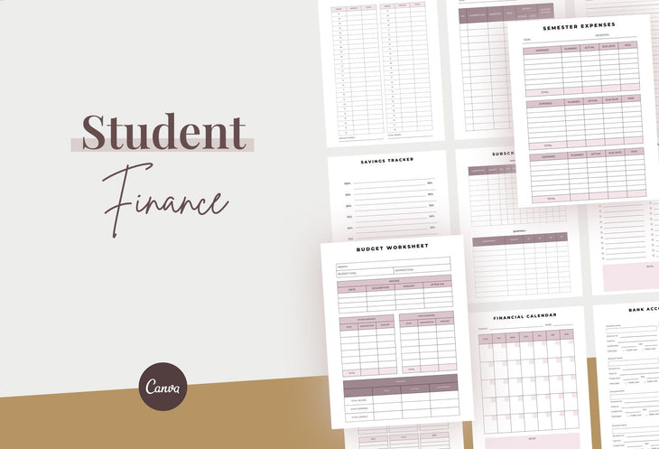 Ladystrategist Student Finance Canva Template instagram canva templates social media templates etsy free canva templates