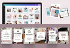 Ladystrategist The Ultimate Coaching Canva Template Kit instagram canva templates social media templates etsy free canva templates