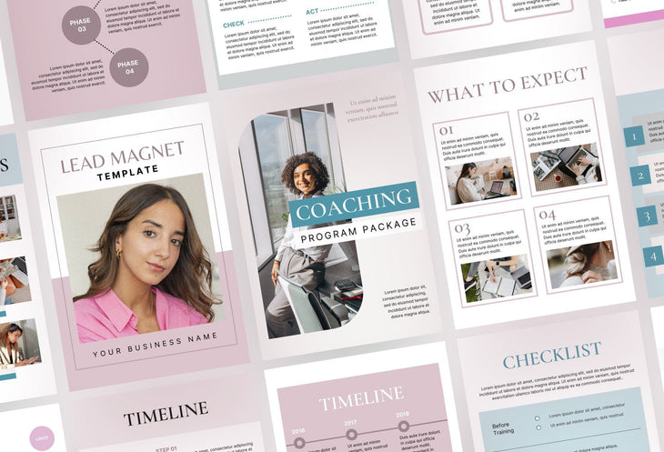 Ladystrategist The Ultimate Coaching Canva Template Kit instagram canva templates social media templates etsy free canva templates