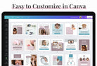 Ladystrategist The Ultimate Coaching Canva Template Kit instagram canva templates social media templates etsy free canva templates