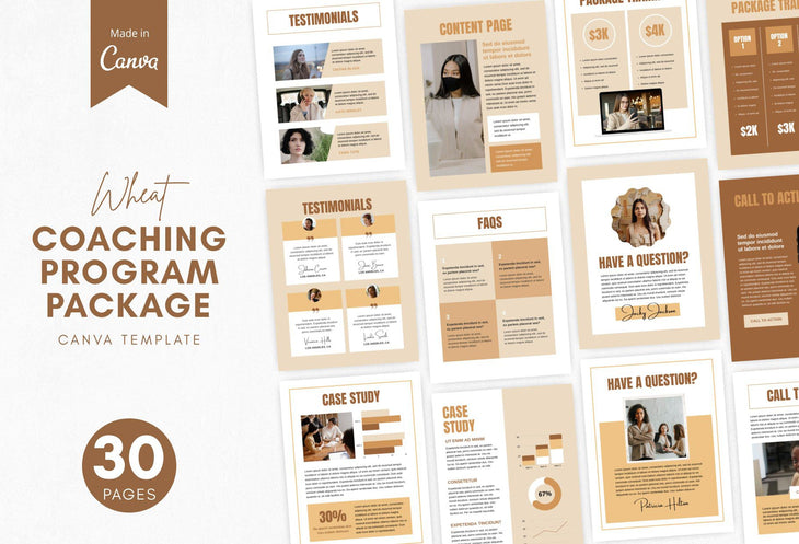 Ladystrategist The Ultimate Coaching Canva Template Kit instagram canva templates social media templates etsy free canva templates