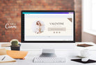 Ladystrategist Valentine Facebook Cover Canva Template instagram canva templates social media templates etsy free canva templates