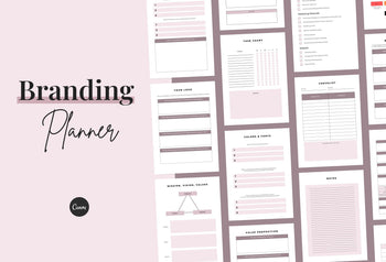 Ladystrategist Branding Planner Canva Template instagram canva templates social media templates etsy free canva templates