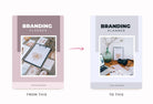 Ladystrategist Branding Planner Canva Template instagram canva templates social media templates etsy free canva templates