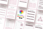 Ladystrategist Branding Planner Canva Template instagram canva templates social media templates etsy free canva templates