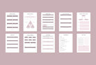 Ladystrategist Branding Planner Canva Template instagram canva templates social media templates etsy free canva templates