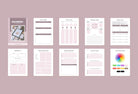 Ladystrategist Branding Planner Canva Template instagram canva templates social media templates etsy free canva templates