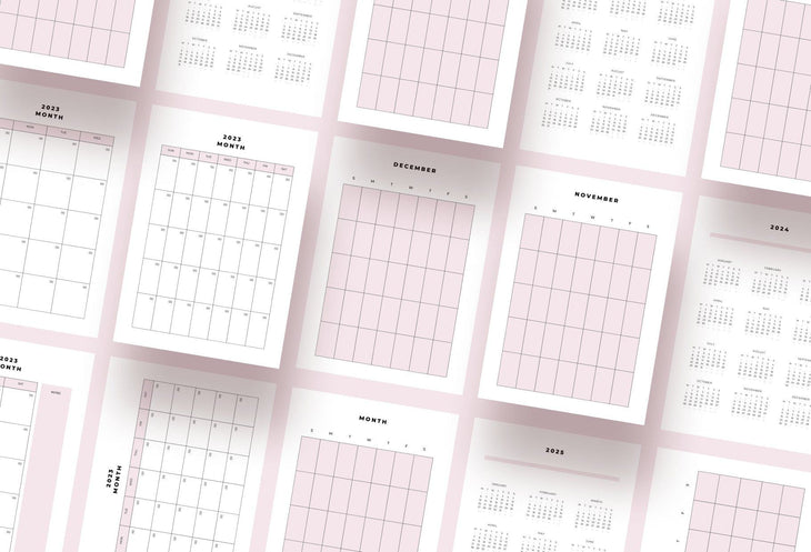 Ladystrategist Calendar Canva Planner Template instagram canva templates social media templates etsy free canva templates
