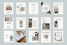 Ladystrategist Course Launch Instagram Promotional Canva Templates instagram canva templates social media templates etsy free canva templates